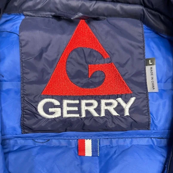 Gerry Weber Men's Navy and Royal Blue Puffer Jacket - Picture 2 of 3